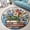 Book Flower1, variant on Round Rug, Phoenix Phoenix Bird Soft Washable Carpet, Non-Slip Floor Mat for Living Room Bedroom Home Decor 24 Inch