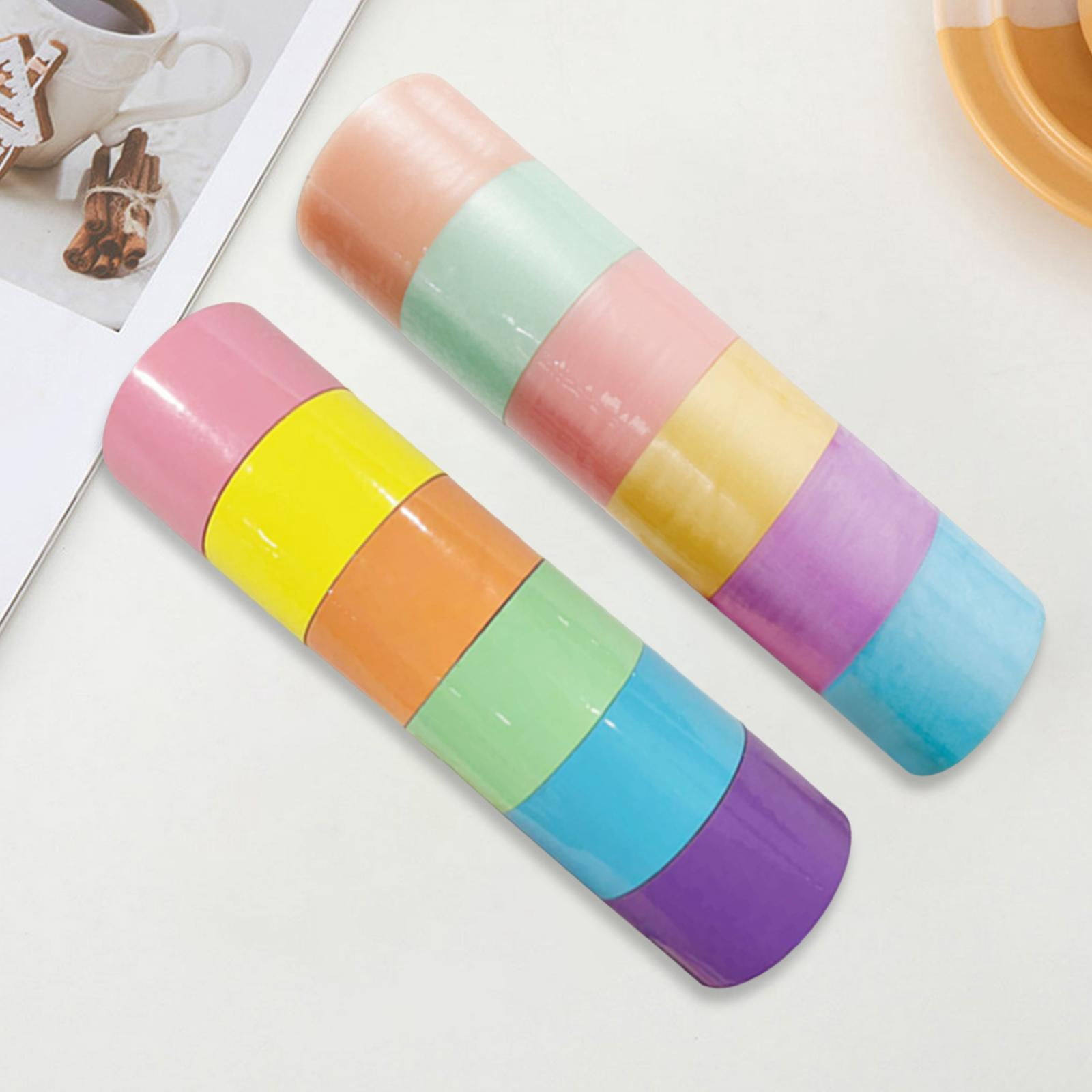 FVDPWYE Colored Sticky Ball Tapes Educational Toys 4.8cm