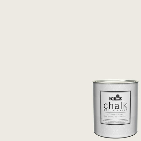 KILZ Chalk Style Decorative Paint, 1 quart (Best Brand Of Chalk Paint For Furniture)