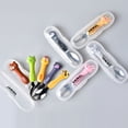 thumbnail image 5 of Toddler Utensils Kids Spoon and Fork Set ,Stainless Steel Silverware, 5 of 5