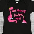thumbnail image 4 of Inktastic My Nanny Loves Me Girls Baby Bodysuit, 4 of 5