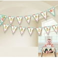 thumbnail image 2 of 1st Birthday 'Boho Girl' Pennant Banner Kit (15ft), 2 of 2