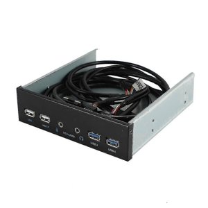 5.25 Inch Bureau Case Pc Panneau avant interne Usb Hub 2 Ports Usb 3.0 Et 2 Ports Usb 2.0 Avec Hd