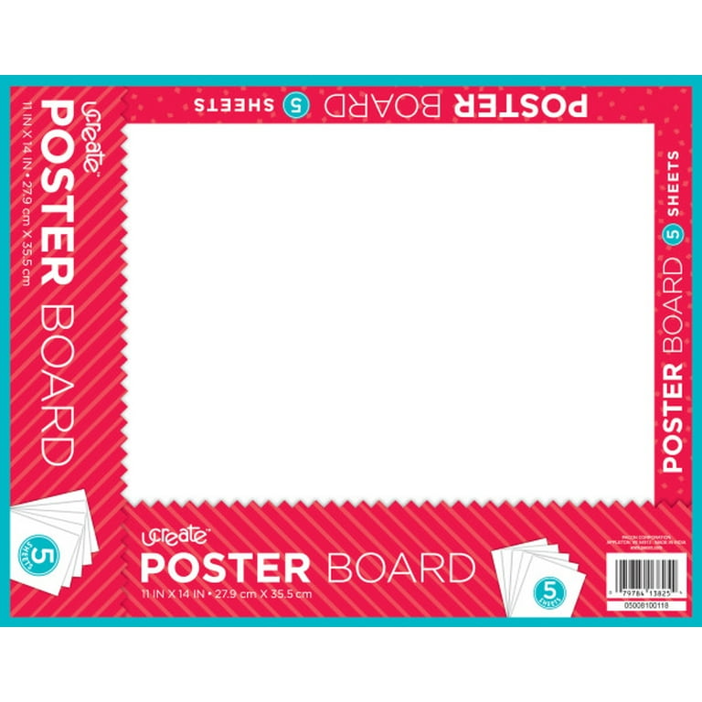 Cardboard Poster Board Walmart