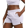 thumbnail image 4 of Hanes Originals Women's Sweat Shorts with Pockets, 2" Urban Lilac XS, 4 of 5