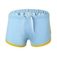 thumbnail image 5 of Floenr Mens Shorts,Men's New Summer Sports Shorts Fast-Drying Casual Flatpants Lace Shorts, 5 of 7