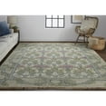 thumbnail image 5 of Feizy Beall Traditional Floral & Botanical, Ivory/Pink/Green, 7'9" x 9'9" Area Rug Easy Care Fade Resistant Stain Resistant Classic Floor Rug for Living room Bedroom, 5 of 8
