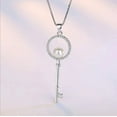 thumbnail image 5 of MIADEAL Keys to the Kingdom Necklaces in Gift Box, Cubic Zirconia, 925 Sterling Silver, 5 of 5