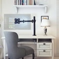 thumbnail image 3 of "Koramzi Single Articulating Desk Mount Tilt Swivel for 10-30"" LCD/LED Monitor and TV VESA 100 x 100", 3 of 7
