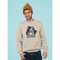 thumbnail image 2 of Space Explorers Sweatshirt Men -Smartprints Designs, Male XX-Large, 2 of 4