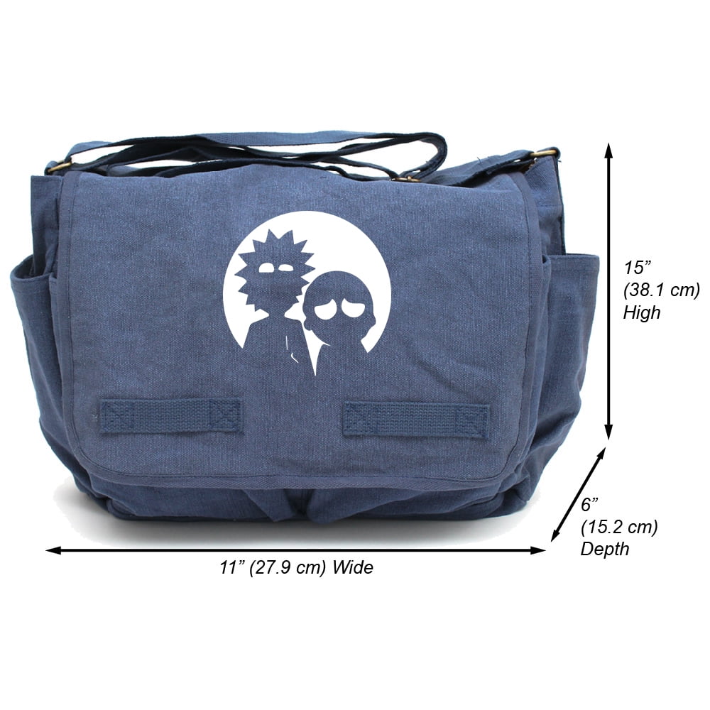 rick and morty gym bag