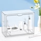 thumbnail image 4 of Gabinete de almacenamiento Contenedores de almacenamiento Caja de almacenamiento Totalmente transparente Bolsa grande Almacenamiento de artefactos Estante de exhibición Gabinete de almacenamiento de m, 4 of 6