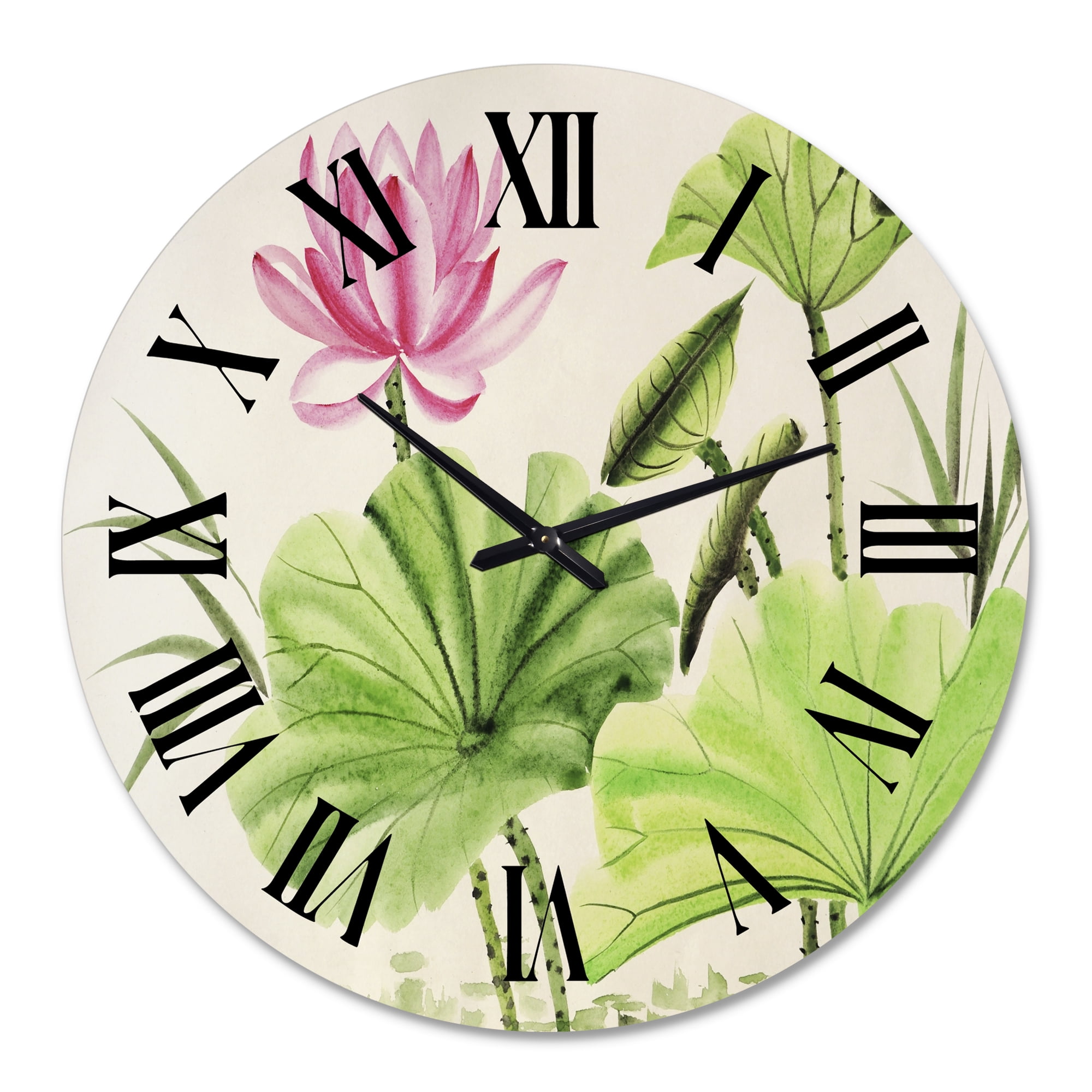 Designart 1 in Quartz Traditional Wall Clock
