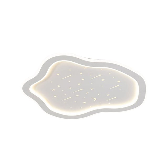 Luces de dormitorio Luces LED de dormitorio Modernas y sencillas Explosión de Netflix Luces de habitación románticas Luces de techo redondas