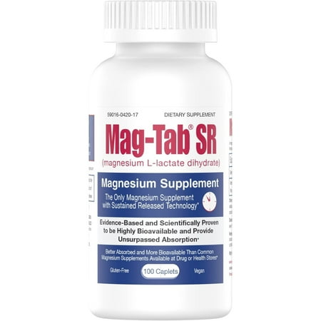 Mag-Tab SR Caplets 100 Caplets