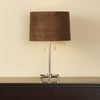 Table Lamp Chrome/brwn
