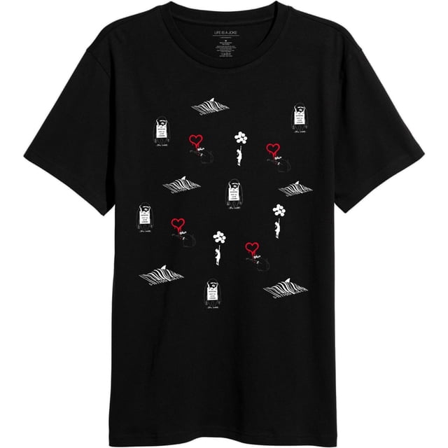 Elevenparis Hombre Do Nothing Graphic T-Shirt negro M