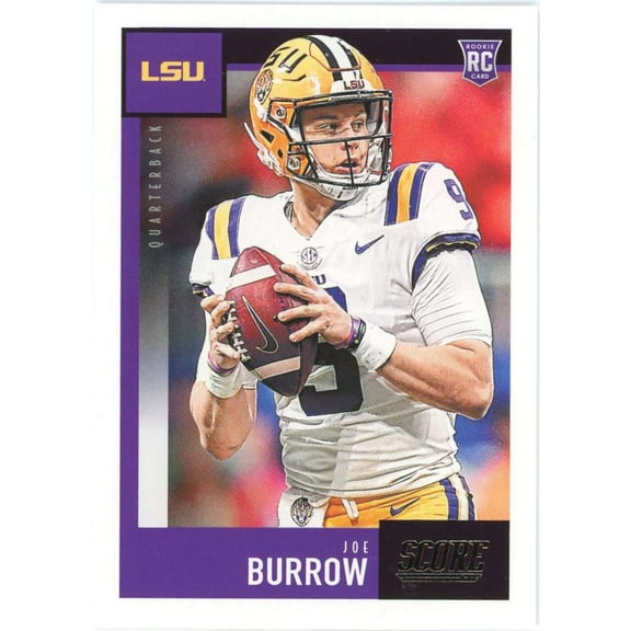 NFL 2020 Panini Score Football Joe Burrow #360 (Rookie)
