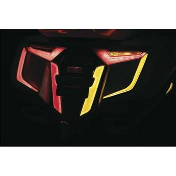 Kuryakyn 3259 Omni LED Couvre-Aile Arrière pour 2018-2021 Honda Gold Wing&44; Noir