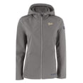 thumbnail image 2 of Women's Cutter & Buck  Gray Vanderbilt Commodores Vault Evoke Eco Softshell Recycled Full-Zip Hooded Jacket, 2 of 3