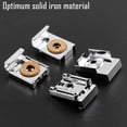 thumbnail image 5 of 4 Pcs Mirror Fixings Wall Mirror Bracket Fastener Mirror Frames With Studs And Screws For Mirror Fixing Hangers Can Support, 5 of 5