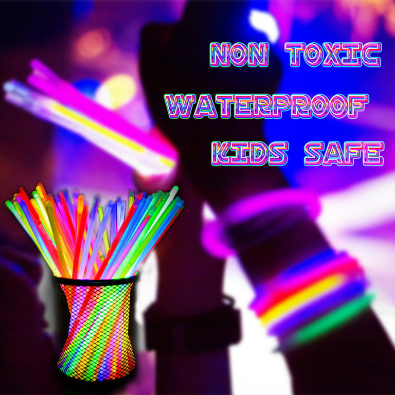 New Party Fluorescence Light Glow Sticks Bracelets Kids Adult Glow