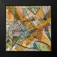 thumbnail image 2 of Galapon, Nikki 15x15 Black Modern Framed Museum Art Print Titled - Modern Map of D.C., 2 of 5