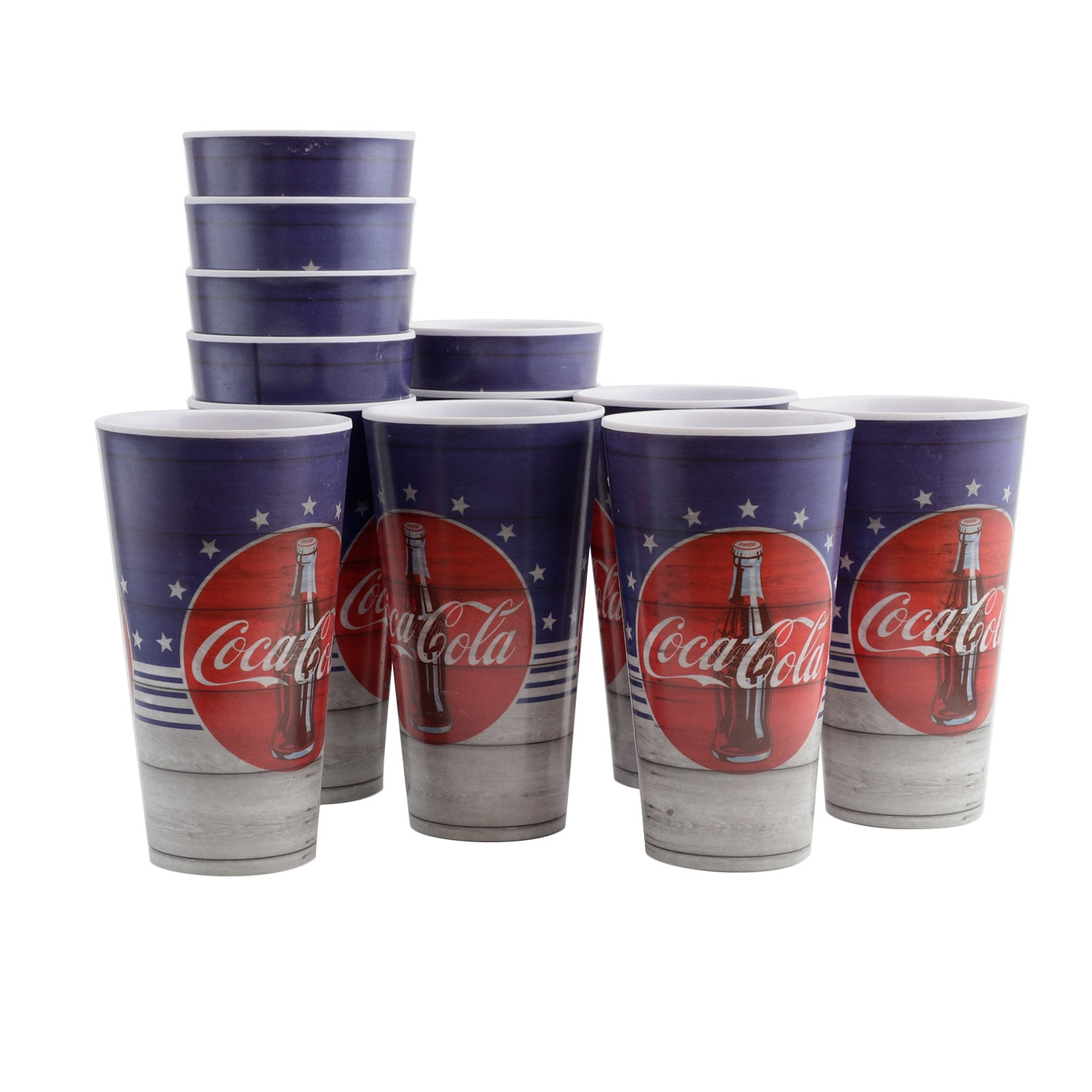 Coca-Cola 20oz Tumbler Cups Set of 2 BRAND NEW