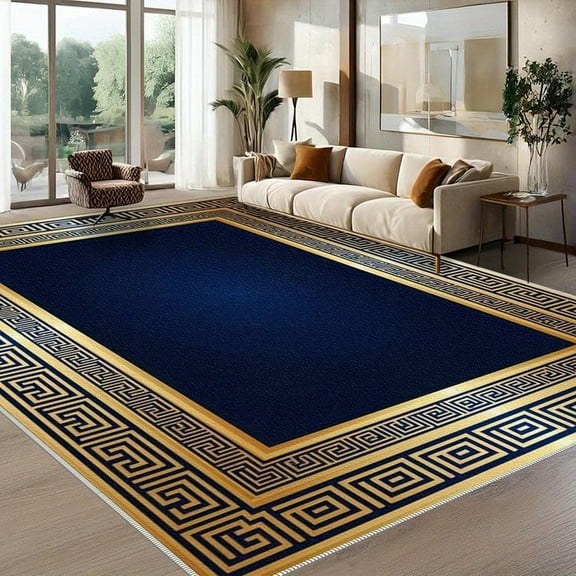 5.3'x7.5' carpet runner for party large carpet area rug non slip checkered area rug gothic area rug