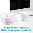 thumbnail image 5 of Pen Holder for Desk Cute - Pencil Holder with 2 Drawer - Kawaii Desk, 5 of 5