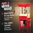 thumbnail image 3 of Nostalgia Appliances Popcorn Cart Vintage Movie Theatre Popcorn Machine, Red, 3 of 9