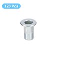 thumbnail image 3 of Unique Bargains Écrous Rivets M3, Lot de 120 Écrous Filetés en Acier au Carbone Zincé, 3 of 5