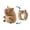 A - 20x20x25, variant on 2-in-1 Convertible Capybara Neck Pillow Cute Stuffed Animal Plush Toy U-Shaped Travel Pillow for Car Airplane Office Home B