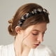 thumbnail image 4 of Diadema ondulada con forma de taladro de agua, pinza para el cabello, diadema moderna con dientes de peine, pinza para el cabello de presión, diadema, 4 of 6
