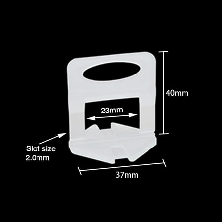 

100pcs 1/1.5/2/2.5/3mm leveling Wedges Tile Levelling Clips Flooring Tiling Spacers Kits Floor Tile Tools
