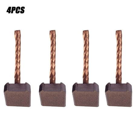 

4pcs Hot sale Hand Tools FJ-190 7×18×18mm Carbon Brushes Wire Electric Motor Leads Generator Brush Replacement