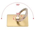 thumbnail image 2 of Ring Holder Stand for iPhone Xs Max, Xs Plus, Xs, Xs, X, XR, iPhone 8, 7, 6S, 6 Plus (Gold), w/ 360 Degree Rotation, + Mini Stylus, 2 of 9