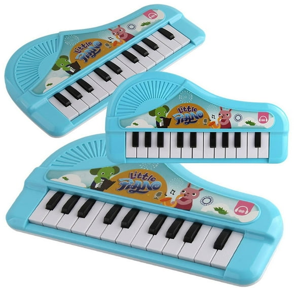 Piano con teclado eléctrico HUOGUO Kids con 22 teclas para mayores de 18 meses