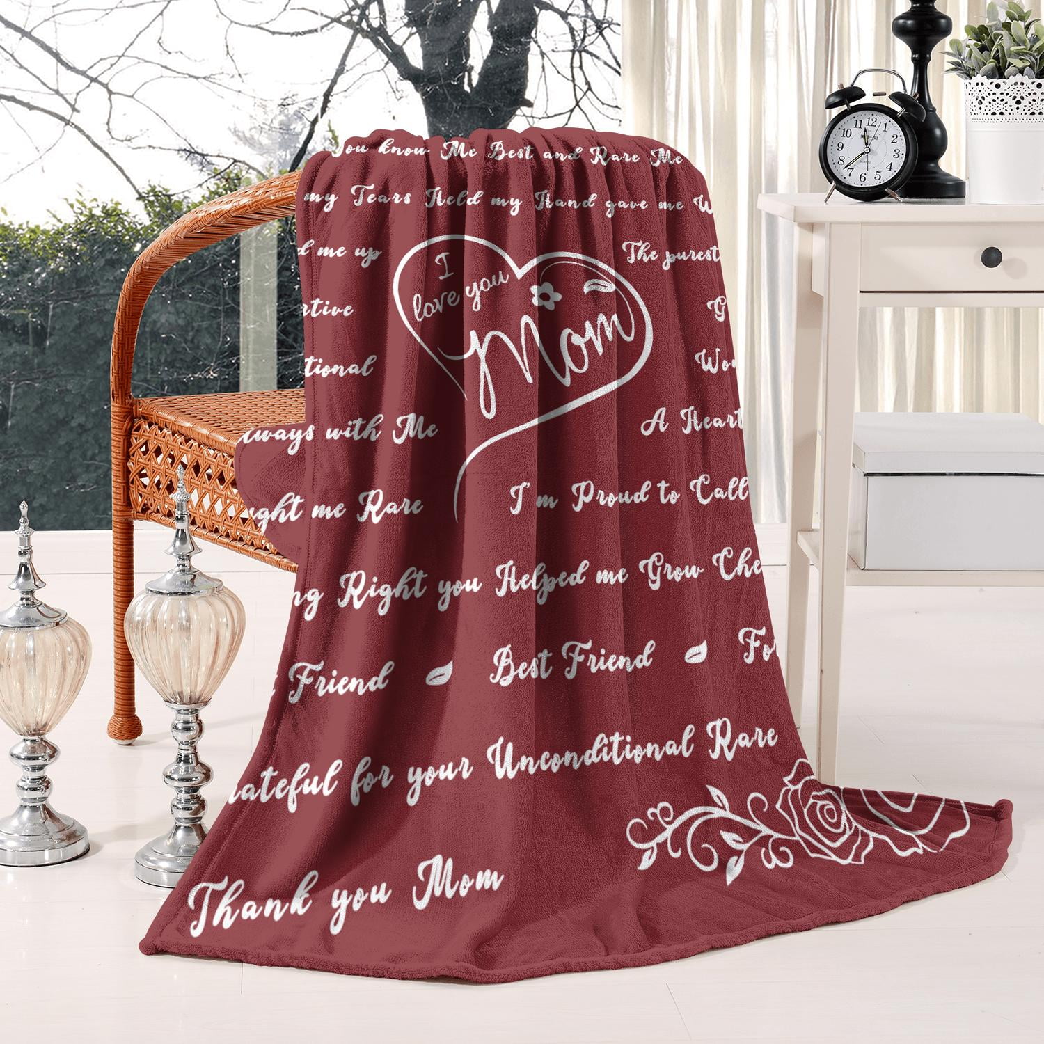 Gifts for Mom, Blanket for Mom Gifts, Christmas Gifts for Mom From