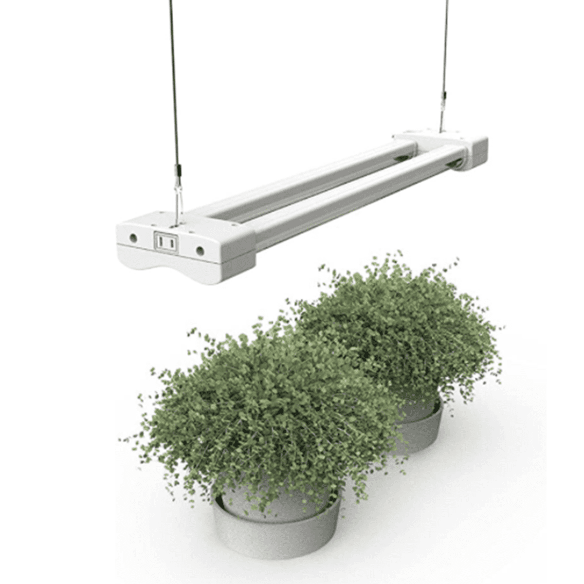 Venoro 2ft Grow Lights for Indoor Plant Full Spectrum Dual Tube LED