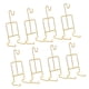 thumbnail image 4 of Cesta organizadora de almacenamiento para exhibir tazas de té y platillos, cesta para tazas de café Oro, 4 of 9