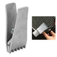 thumbnail image 1 of Stainless Steel Badminton Stringing Clamp Badminton Starter Clamp for Racket Repair, 1 of 5
