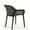 Anthracite Black, variant on Omax Decor Atra Resin Patio Dining Chair in Anthracite Black - (Set of 2)