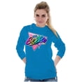 thumbnail image 5 of XOMG POP Bella Musical Rainbow Women's Long Sleeve T Shirt Brisco Brands L, 5 of 6