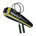 thumbnail image 2 of 2 Piece Badminton Racket Set Badminton Racket Double Racket Interactive Toy with Black, 2 of 9