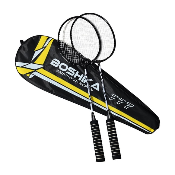 bedienty Professional Badminton Rackets Set With 2 Rackets And Bag Essential For Couples Enjoying Outdoor Activities Classmates