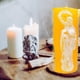 thumbnail image 3 of Velon con incrusacion de la santa muerte amarillo, 3 of 3