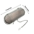 thumbnail image 3 of Stainless Steel Tea Infuser Strainer | Loose Leaf Tea Brew | Eco-Friendly | 4.3x2in Filter for All Teas | Kitchen Tool, 3 of 9