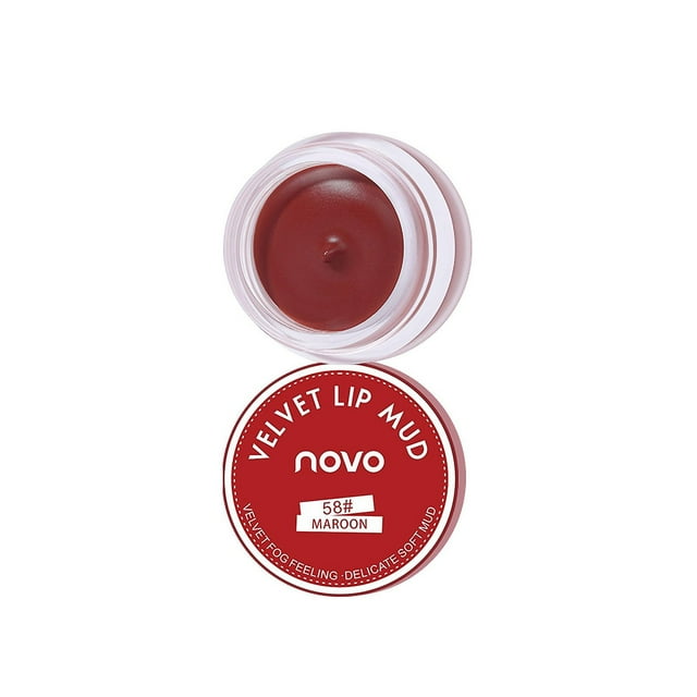 Lápiz labial HUOGUO Lip Mud White Blush Velvet Matte Impermeable