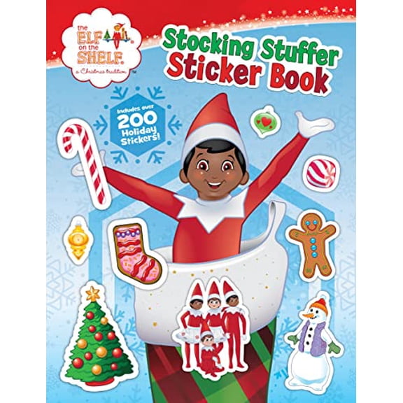 Pre-Owned The Elf on the Shelf: Stocking Stuffer Sticker Book: Stocking Stuffer Book Paperback